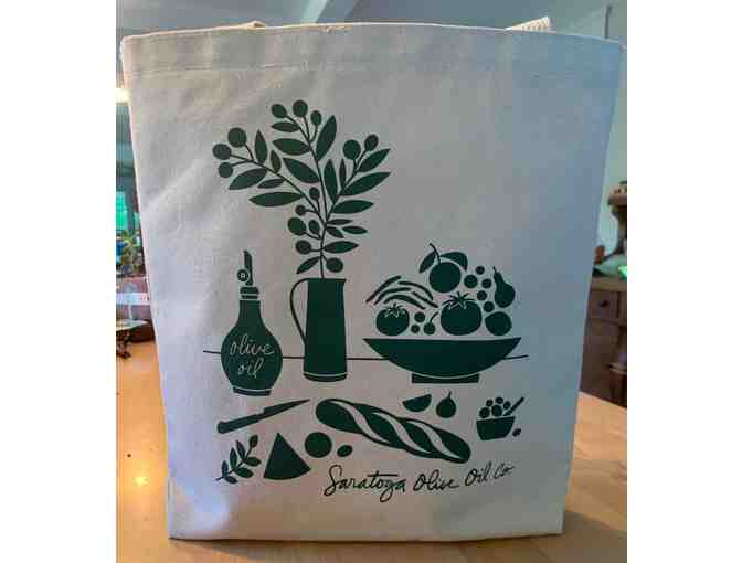 Saratoga Olive Oil: Sweet & Spicy 6 Pack Collection with Tote