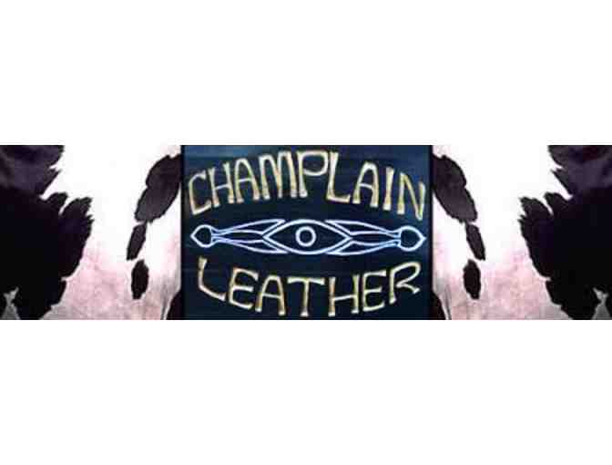 Champlain Leather Hand Made Tote Bag