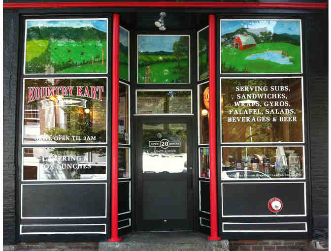 Twenty 6' sub platter from KKD