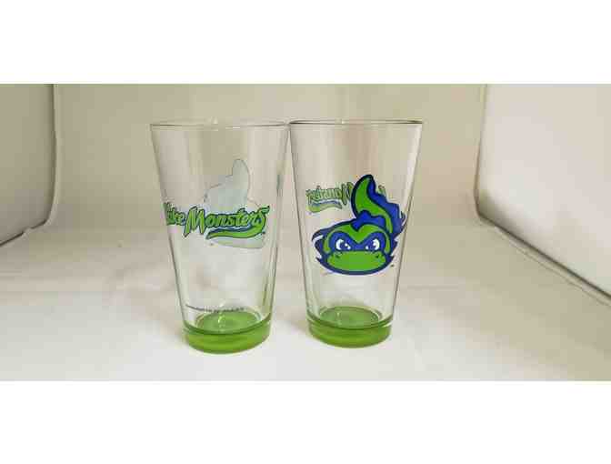 Vermont Lake Monsters Cap and Pint Glass Set