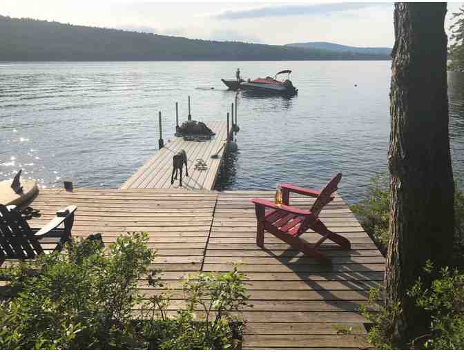 Belgrade Lakes Island Waterfront Camp Getaway