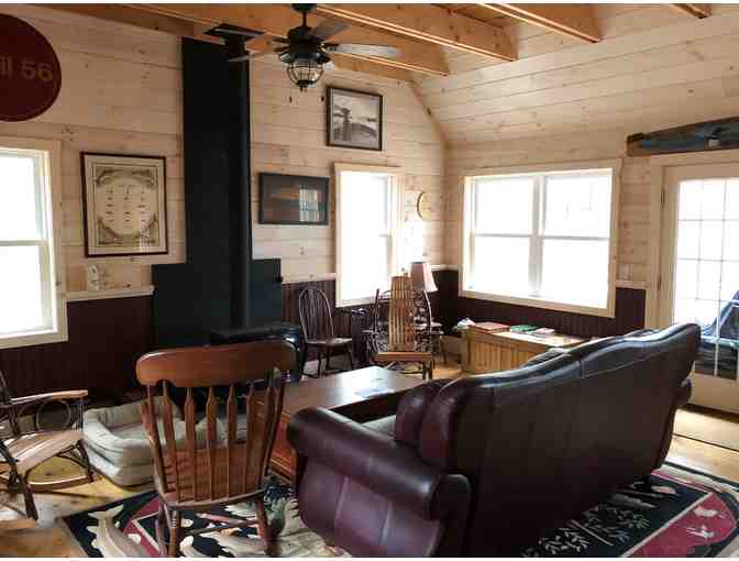 Belgrade Lakes Island Waterfront Camp Getaway