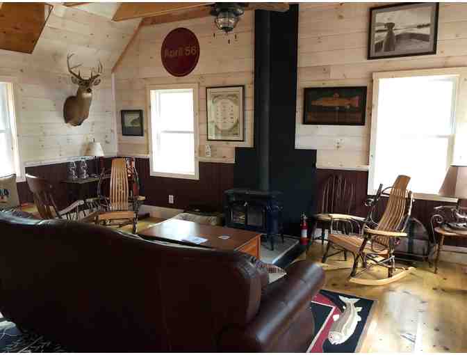 Belgrade Lakes Island Waterfront Camp Getaway