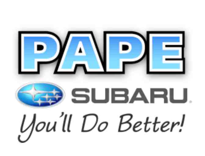 Accessories for either Chevrolet or Subaru vehicle from Pape Motor Group