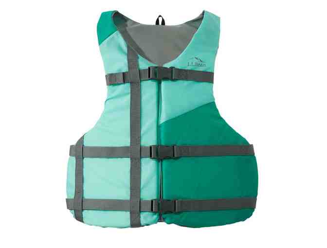 LL Bean 10' Manatee Kayak package and a universal personal flotation device*