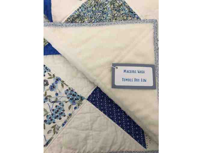 Blue Lap Quilt 66' x 53'