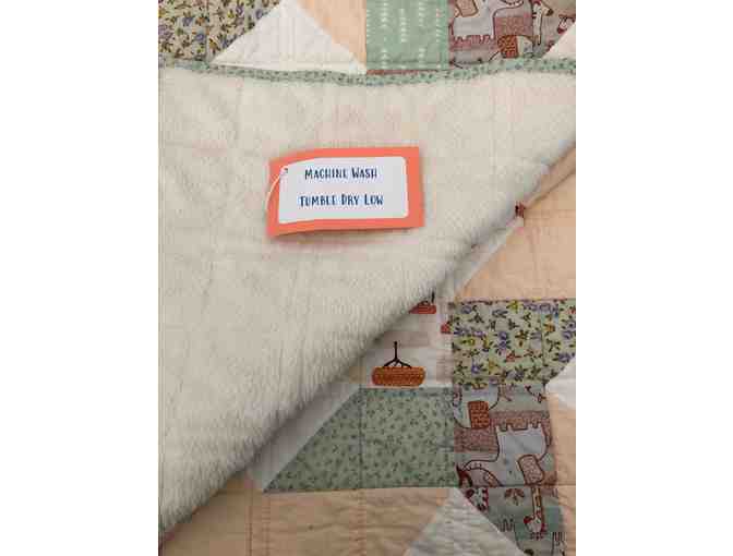 Handmade Baby Quilt 48' x 36'