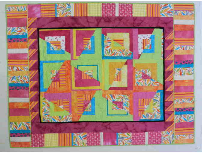 Custom Baby Quilt by Amy Doigan Selmanoff