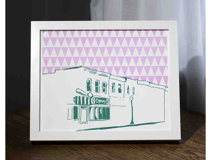 The Charmery, Baltimore Letterpress Printed Poster from Tiny Dog Press