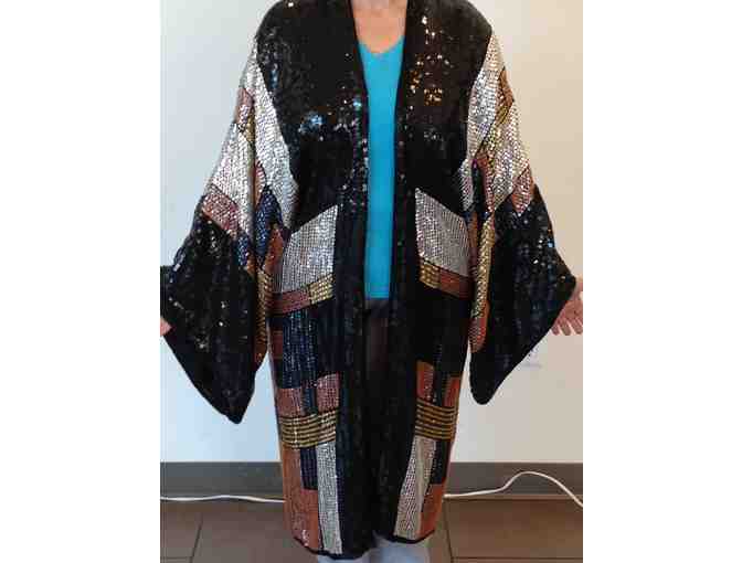 Sequined Kimono