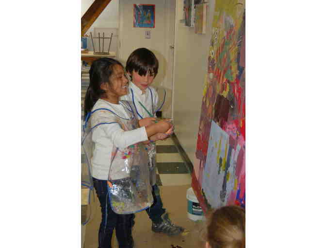 Grade K Class Gift - Painting on Canvas