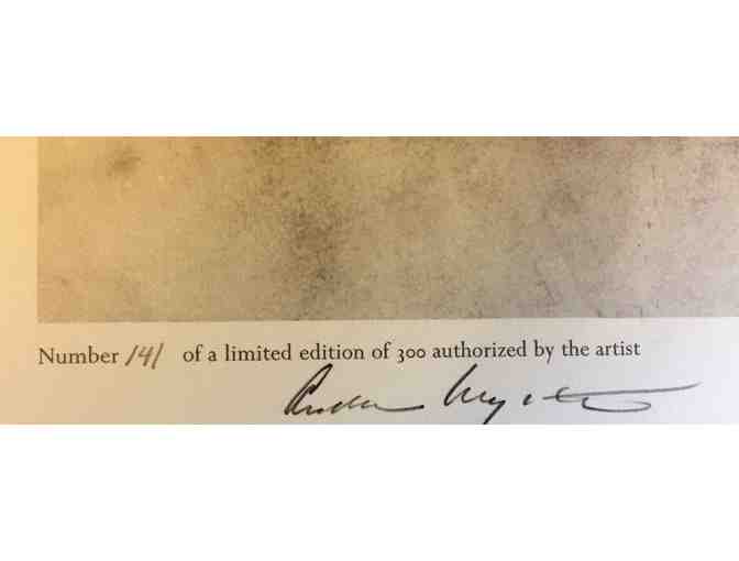 Andrew Wyeth's signed serigraph 'Snow Flurries'