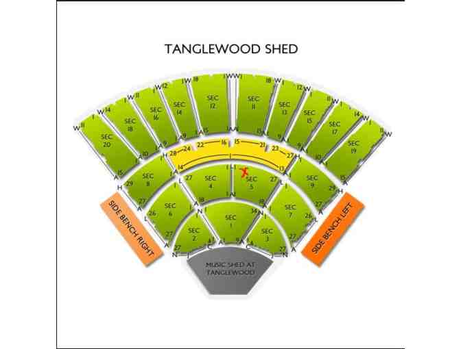 JAMES TAYLOR on July 4th - 2 Shed Tickets at Tanglewood - SOLD OUT