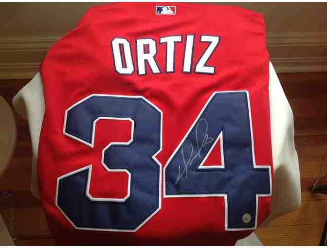 Red Sox's David Ortiz Autographed Jersey