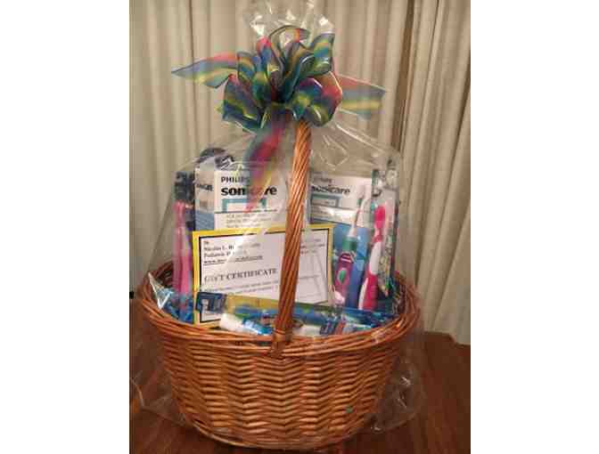 Bronzini Dental Group Kid's Gift Basket