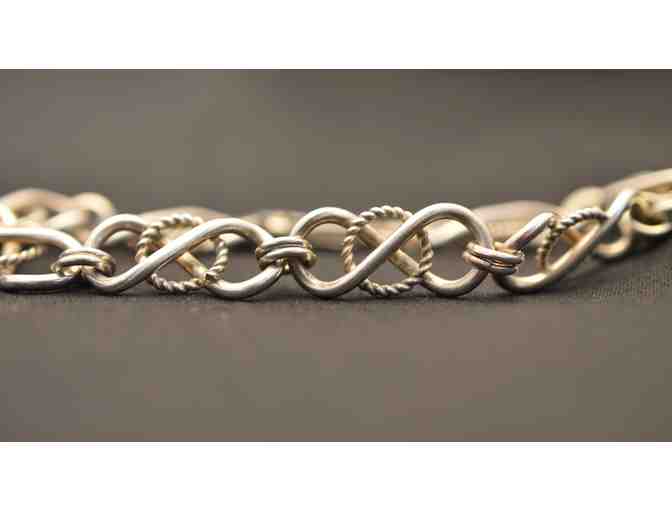 Sterling Silver Link Bracelet Mexican