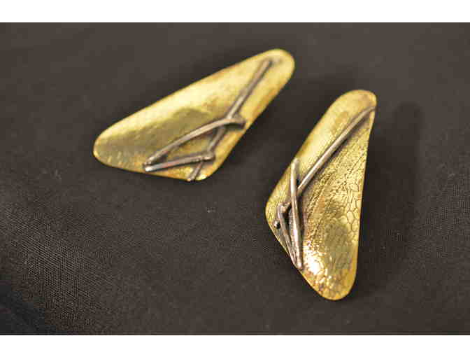Unique Brass Earrings