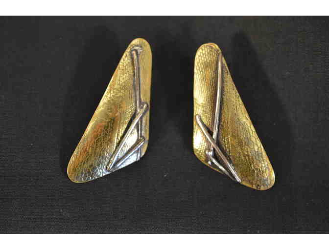 Unique Brass Earrings