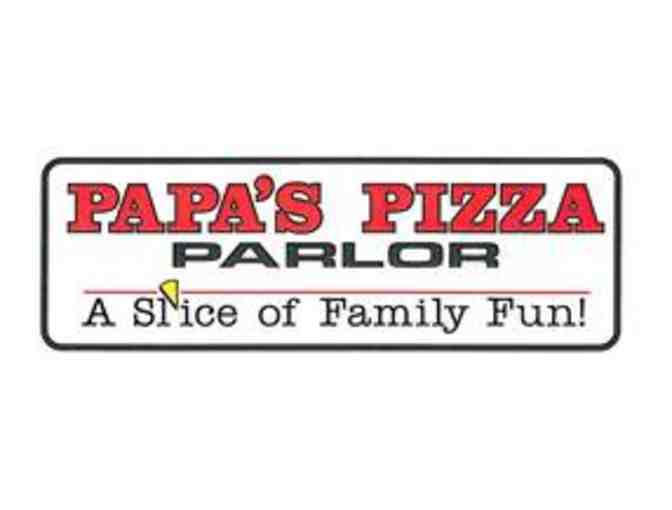 Papa's Pizza Parlor Gift Certificate!