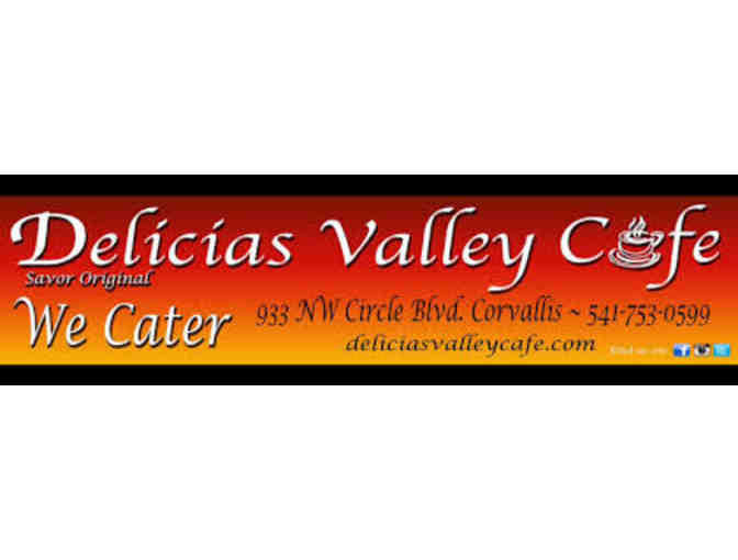 Delicias Valley Cafe - $15 Gift Certificate