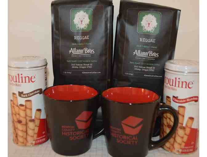 Coffee Basket - Allann Bros - 100%  Arabica Whole Bean Coffee