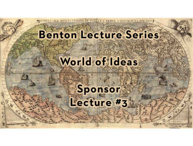 Benton Lectures 2019 - $200 Single Lecture Sponsorship - 'To Catch a Thief - Part Two'