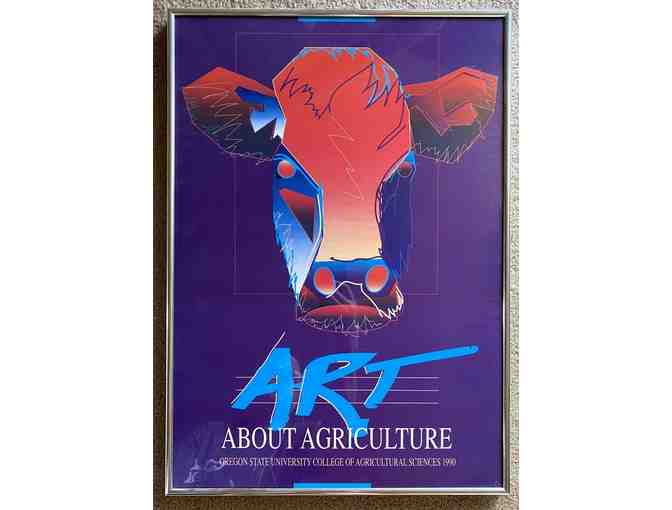 Art About Agriculture' framed print-1990 OSU College of Agricultural Art