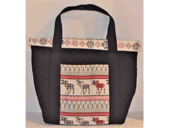 Handcrafted Moose Tote and Hot Chocolate Moose Cocoa Collection