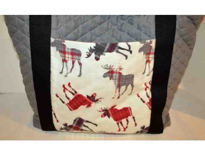 Handcrafted Bruce the Moose Tote