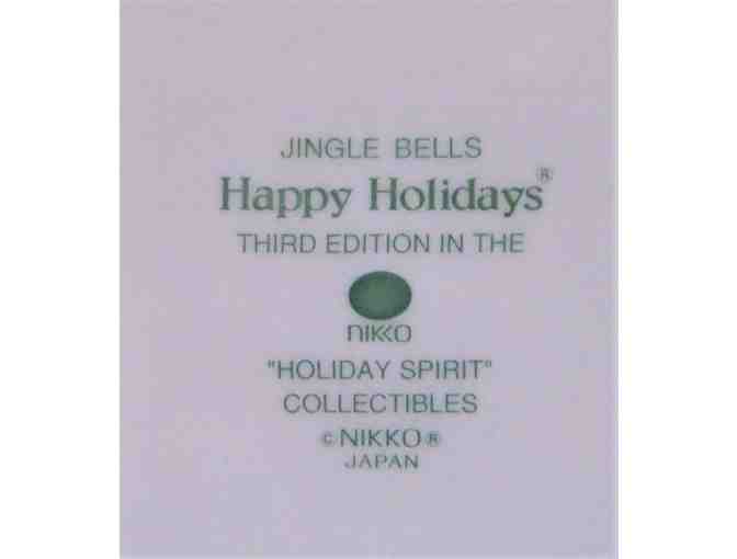 Nikko Holiday Spirit Collectibles - Jingle Bells Dinner Plate 1995
