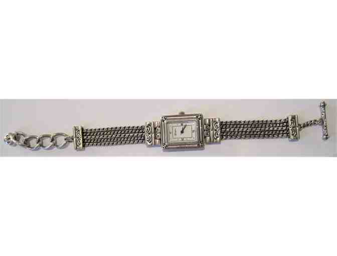 Brighton Watch with Silver Link Band - Vintage Style