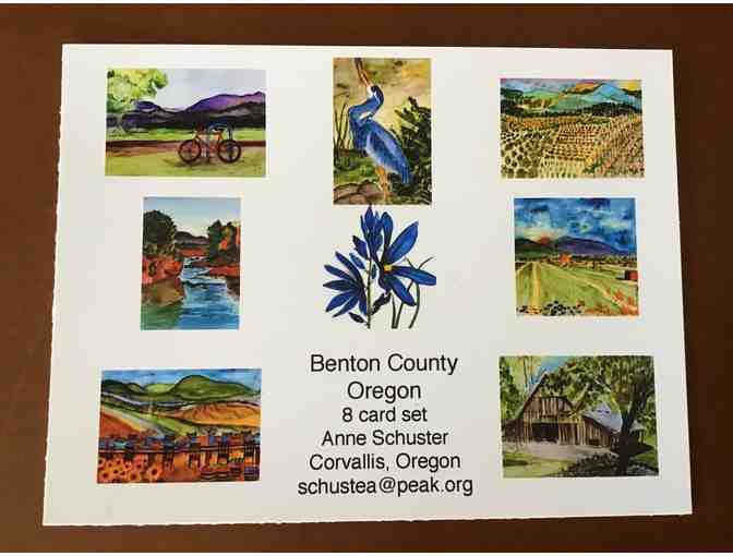 Boxed Set of Cards of Benton County by Anne Schuster