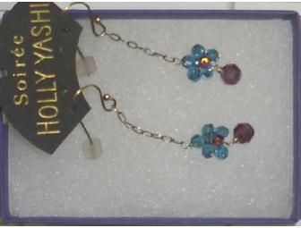 Holly Yashi Swarovski crystal earrings