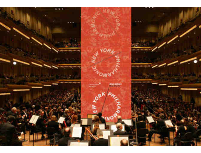 Two Orchestra Seats for the New York Philharmonic 2013-2014 Season