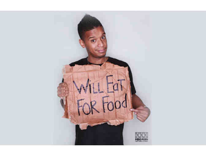 Autographed Food Porn T-Shirt from Chef Roble