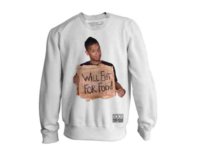 Autographed Food Porn Crewneck Sweatshirt from Chef Roble
