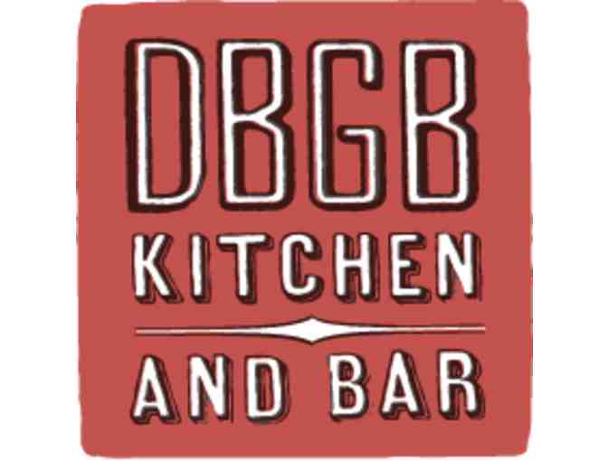 Dinner for 4 at Daniel Boulud's DBGB Kitchen and Bar