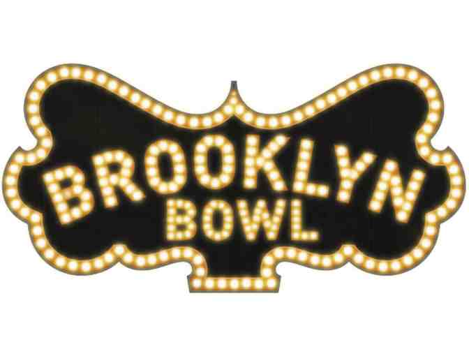 Brooklyn Bowl Concert Experience for 4