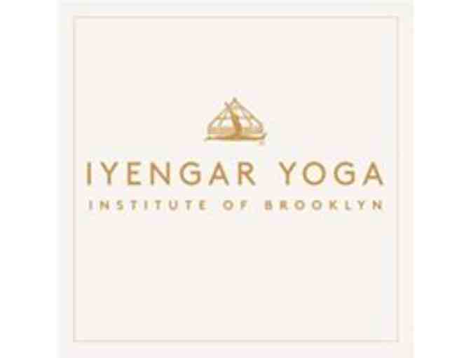 Three (3) Class Card from Iyengar Yoga Institute