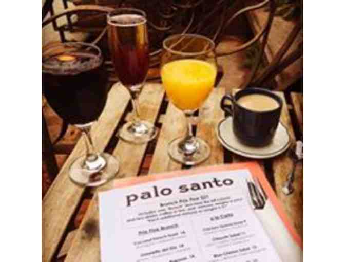 Brunch for Two at Palo Santo