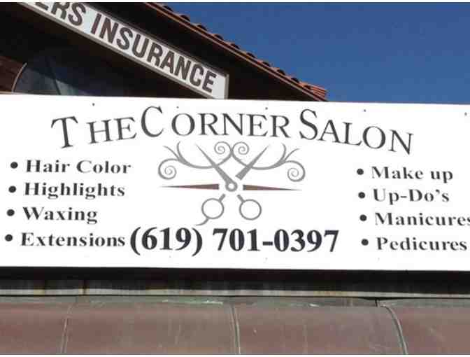 Haircut at The Corner Salon