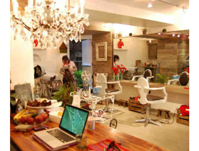 Haircut with Full Salon Treatment at Salon Riz