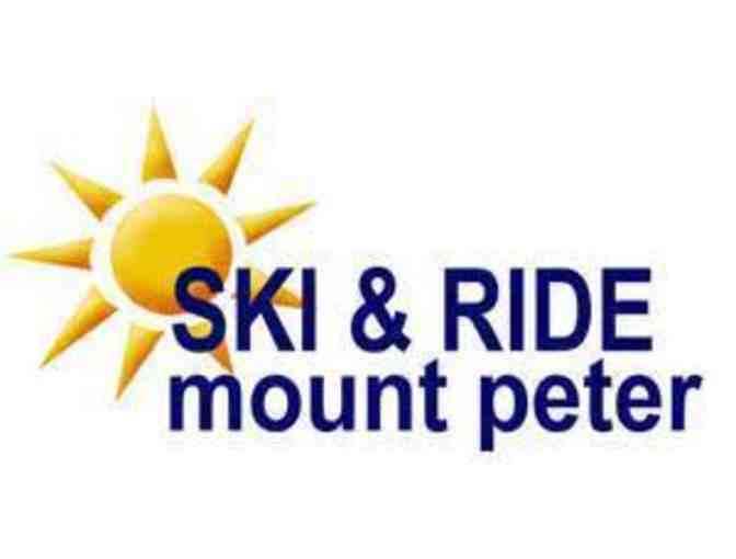 Two Mt. Peter Ski & Ride Lift Tickets for the 2016-17 Season