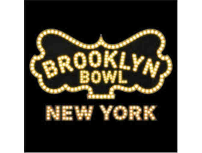 4 tickets for Brooklyn Bowl Concert Experience - Photo 1