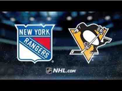 New York Rangers vs Pittsburgh at Madison Square Garden, 2 tickets