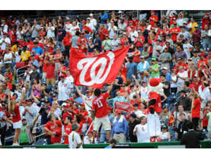 Two Tickets To A Washington Nationals Baseball Game