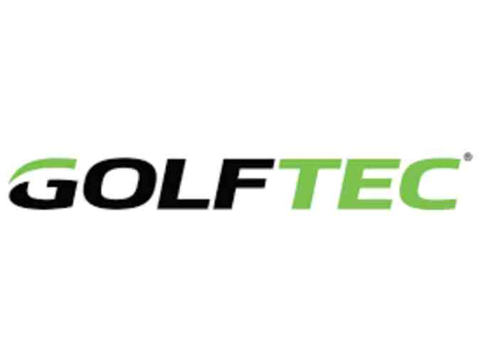 Golftec Evaluation and Crate of Golf Goods