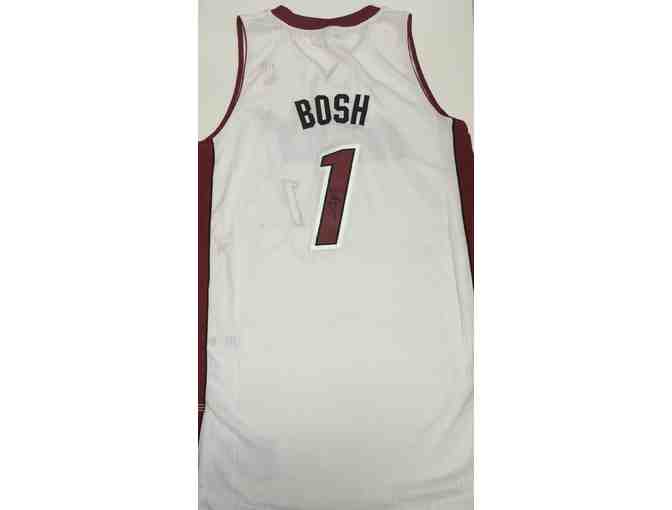 Miami Heat Autographed Chris Bosh Jersey