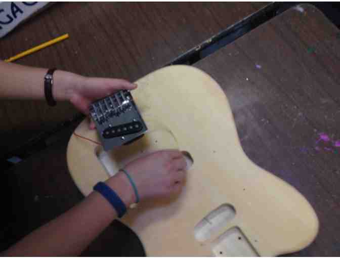 Beber Camp Guitar Hobby Built Guitar