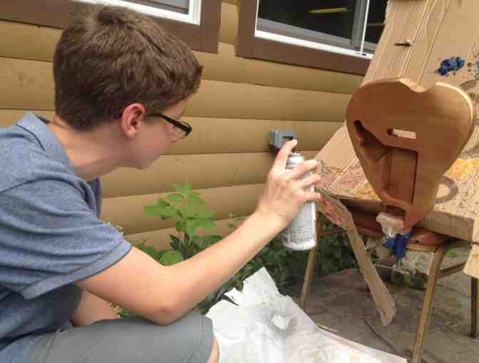 Beber Camp Guitar Hobby Built Guitar